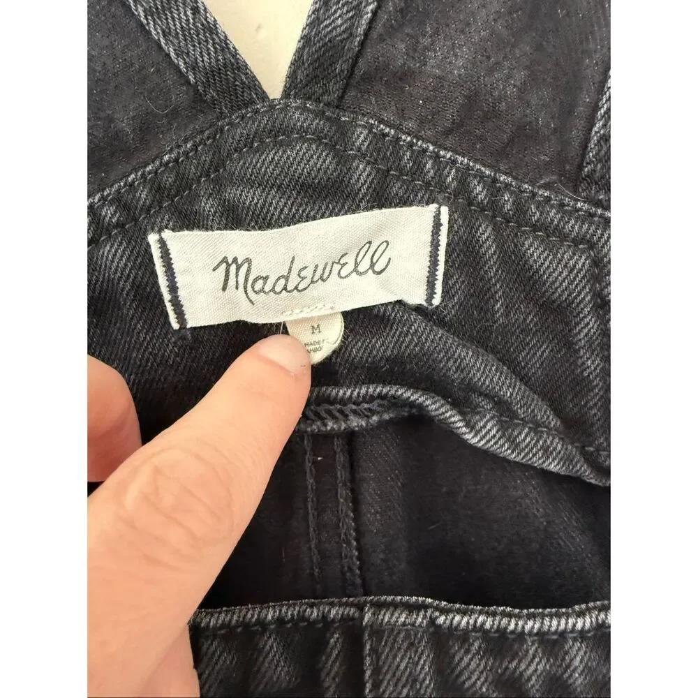 Madewell Straight-Leg Overalls in Lunar Wash‎